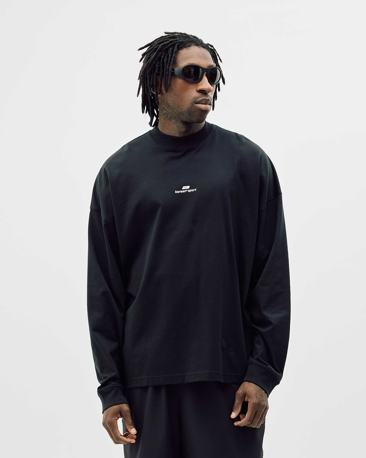 Oversize Mock Neck