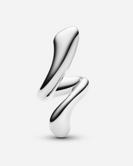 Coil Curl Stud Right - Silver