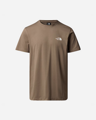 M Ss Simple Dome Tee - Mocha Brown