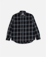 Julian Worker Shadow Check Shi - Black