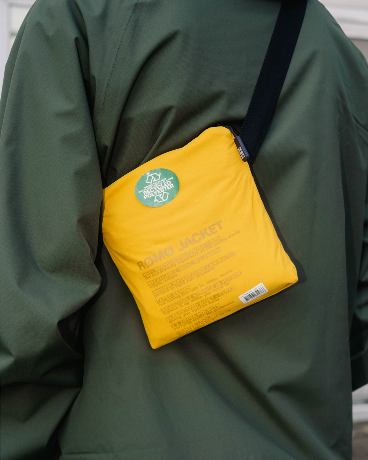 Rømø LW Rain Jacket Packable - Apricot