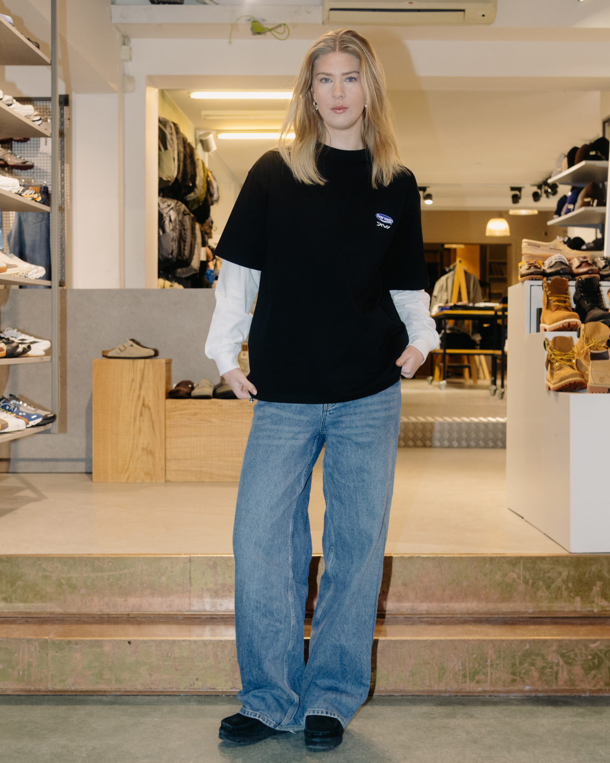 Box Fit T-shirt Moto