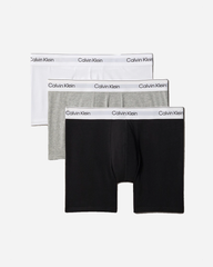 Boxer Brief 3PK | Icon Cotton Stretch - Grey Heather / White / Black