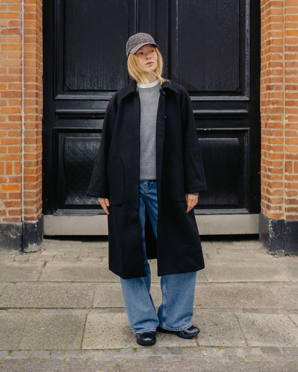 Denim Cotton Washed Cap
