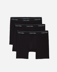 Boxer Brief Icon Cotton 3PK - White / Beau Blue / Leafy Fun