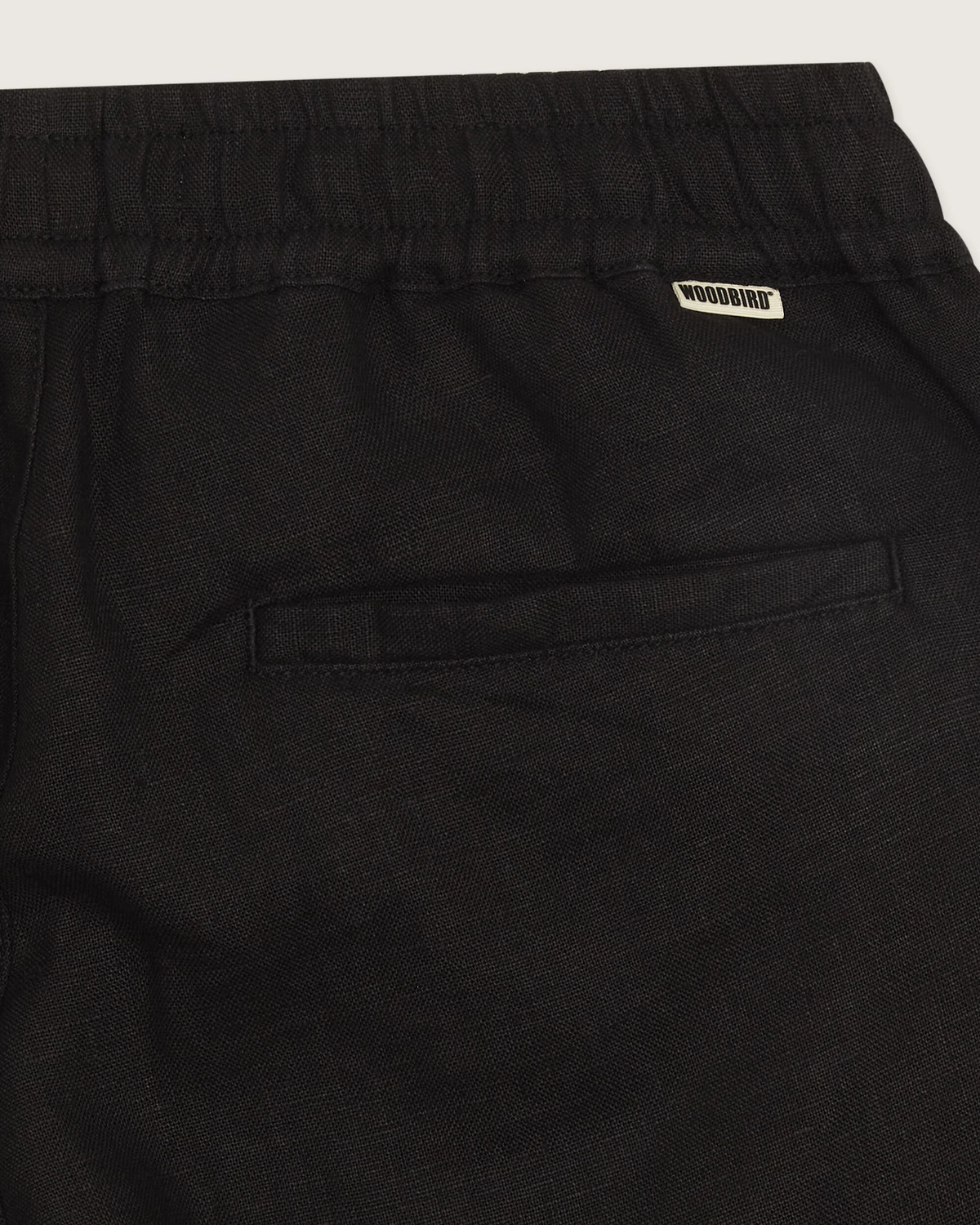 Eik Linen Pant - Black