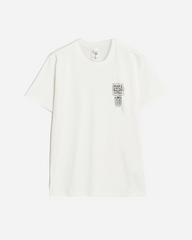 Roy Garbage T-Shirt - Chalk White