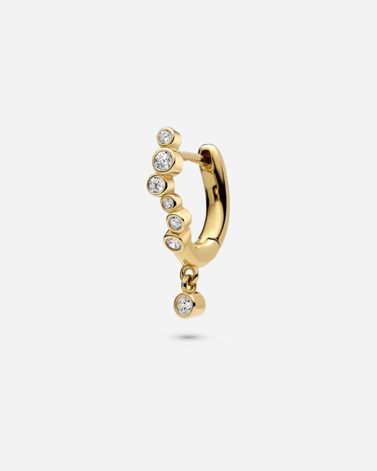 Nova Drop Huggie Gold - Right