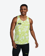 Endorphin Singlet Men - Sunny Lime