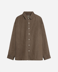 Jong Washed Shirt - Brown