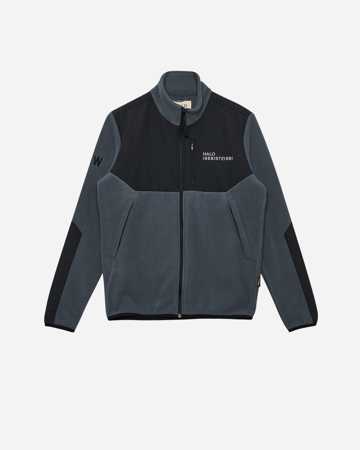 Halo Blocked Zip Fleece