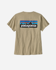 W's P-6 Logo Responsibili-Tee - Pumice