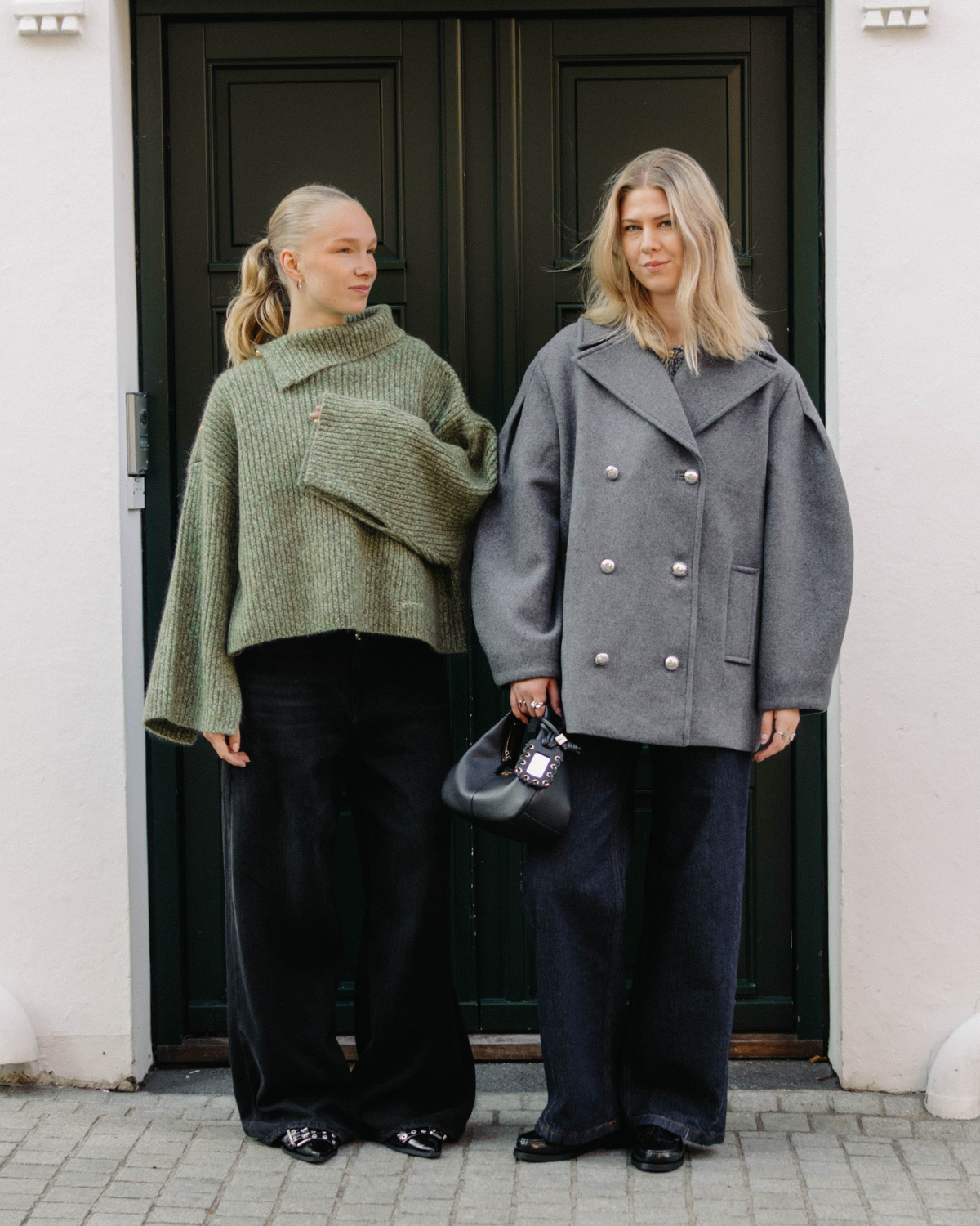 Peacoat Wool Midi Coat