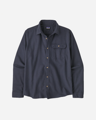 M's L/S LW Fjord Flannel Shirt - Smolder Blue
