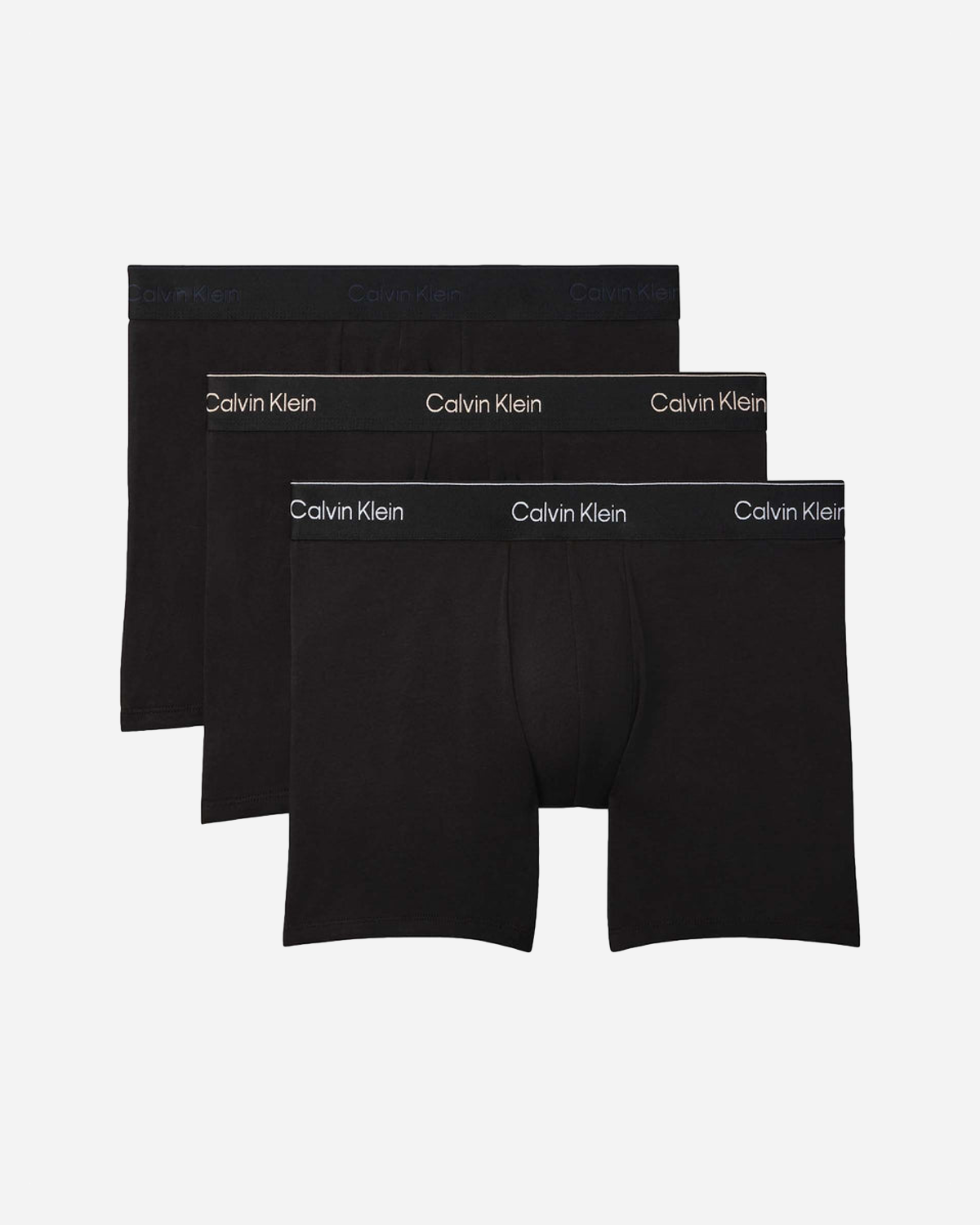 BOXER BRIEF 3PK - BLACK W/ HEAVENLY IRIS LOGO/BLACK W