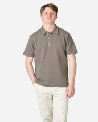 Banks polo tee - Taupe
