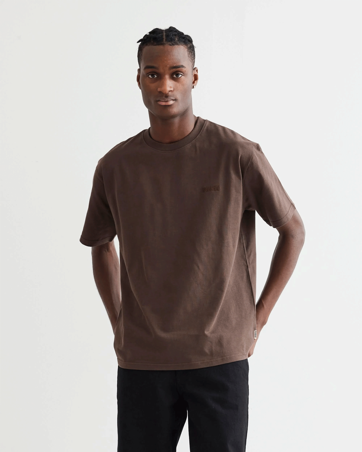 Baine Base Tee - Brown