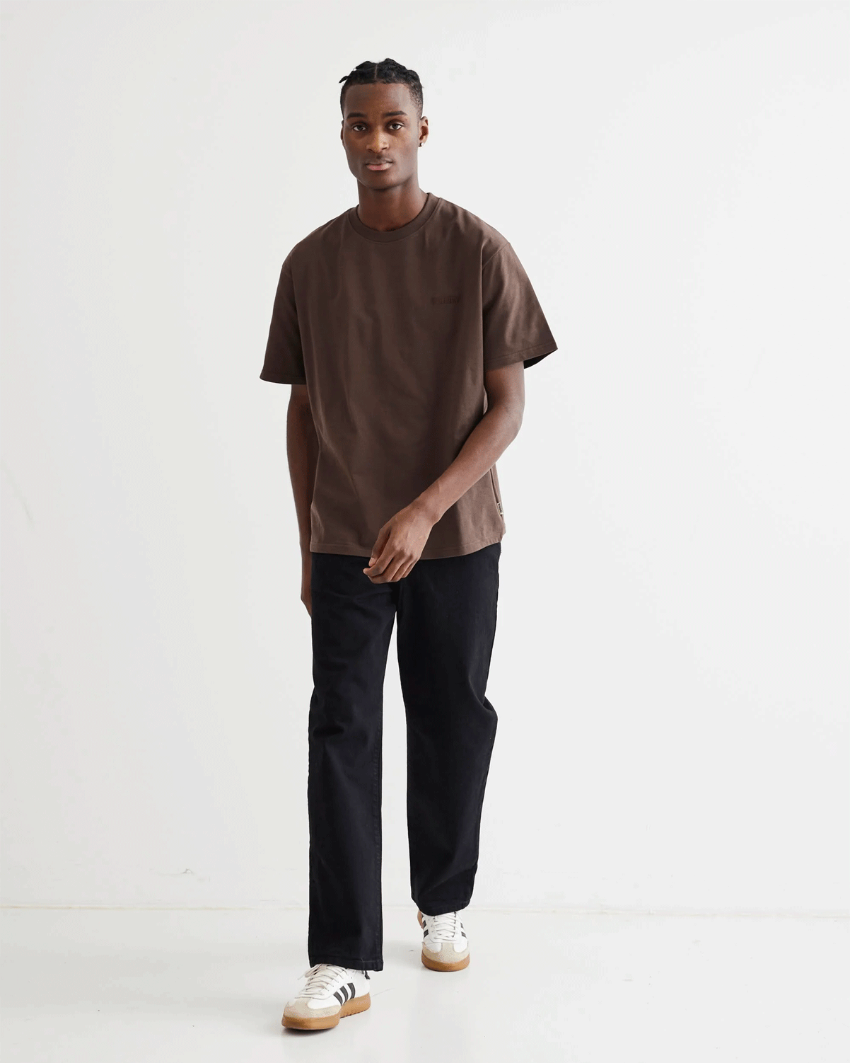 Baine Base Tee - Brown
