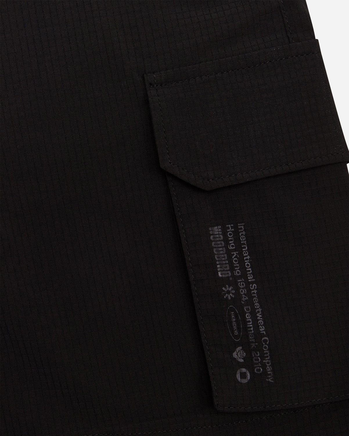 Bri Rib-Tech Cargo Short - Black
