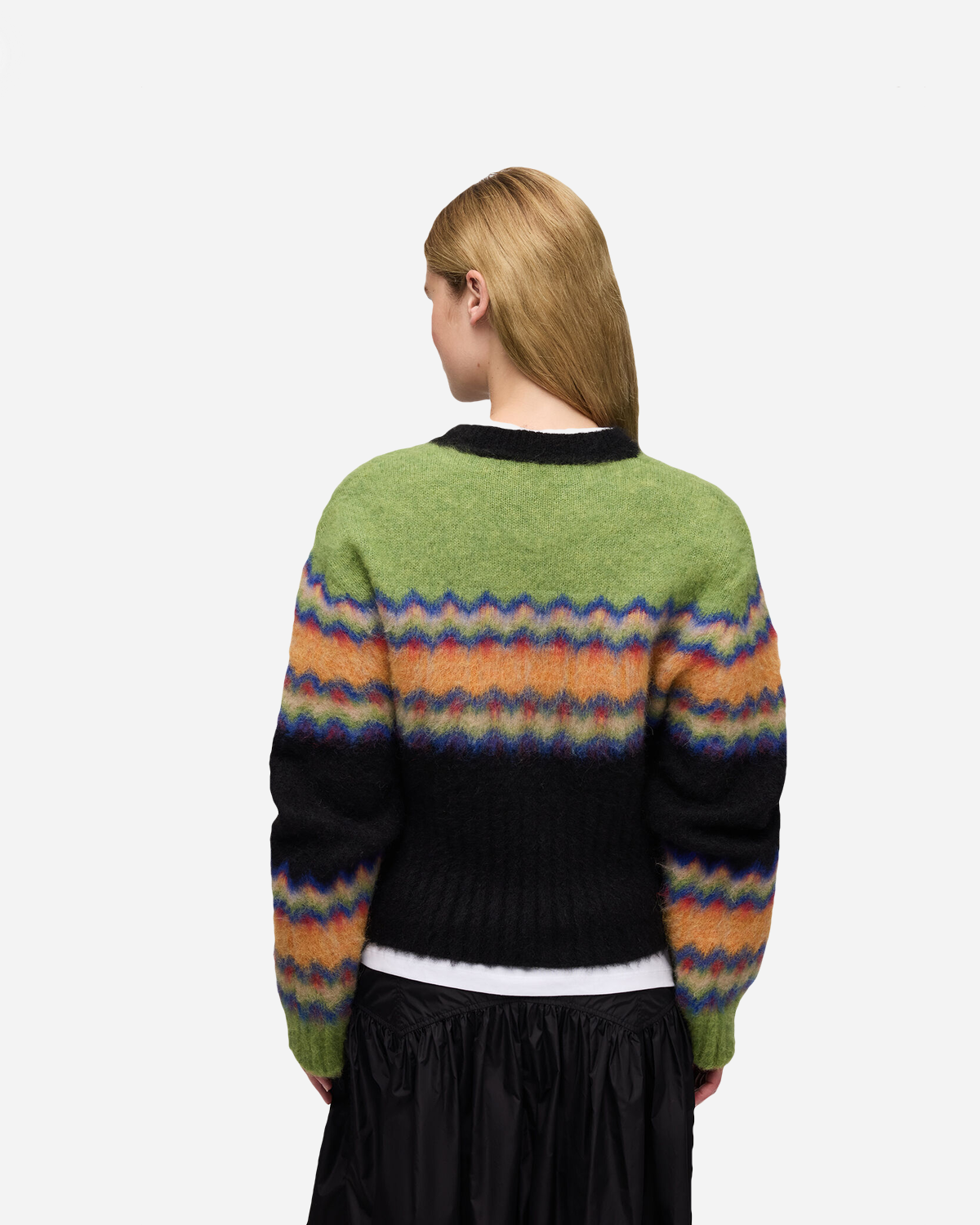Brushed Alpaca Fairisle Sweater