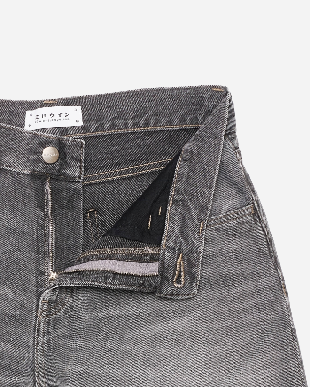 W' Cleo Short-Black - Moonstone Wash