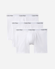 Boxer Brief 3PK | Icon Cotton Stretch - White / White / White