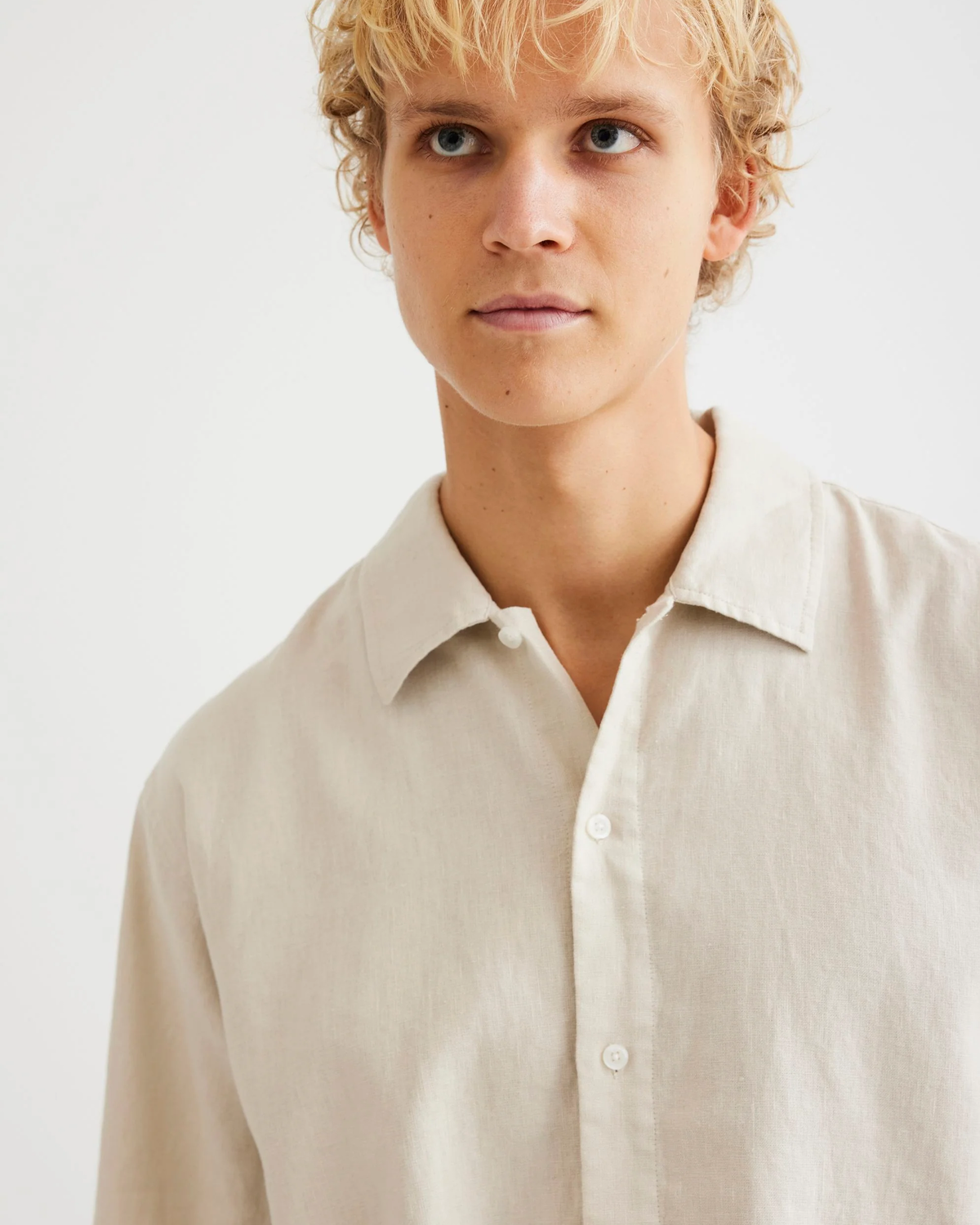 Banks Linen Shirt - Sand