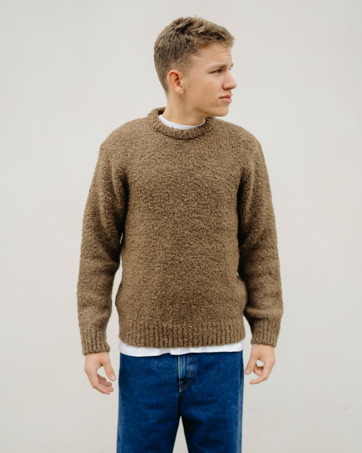 Dun Textured Sweater