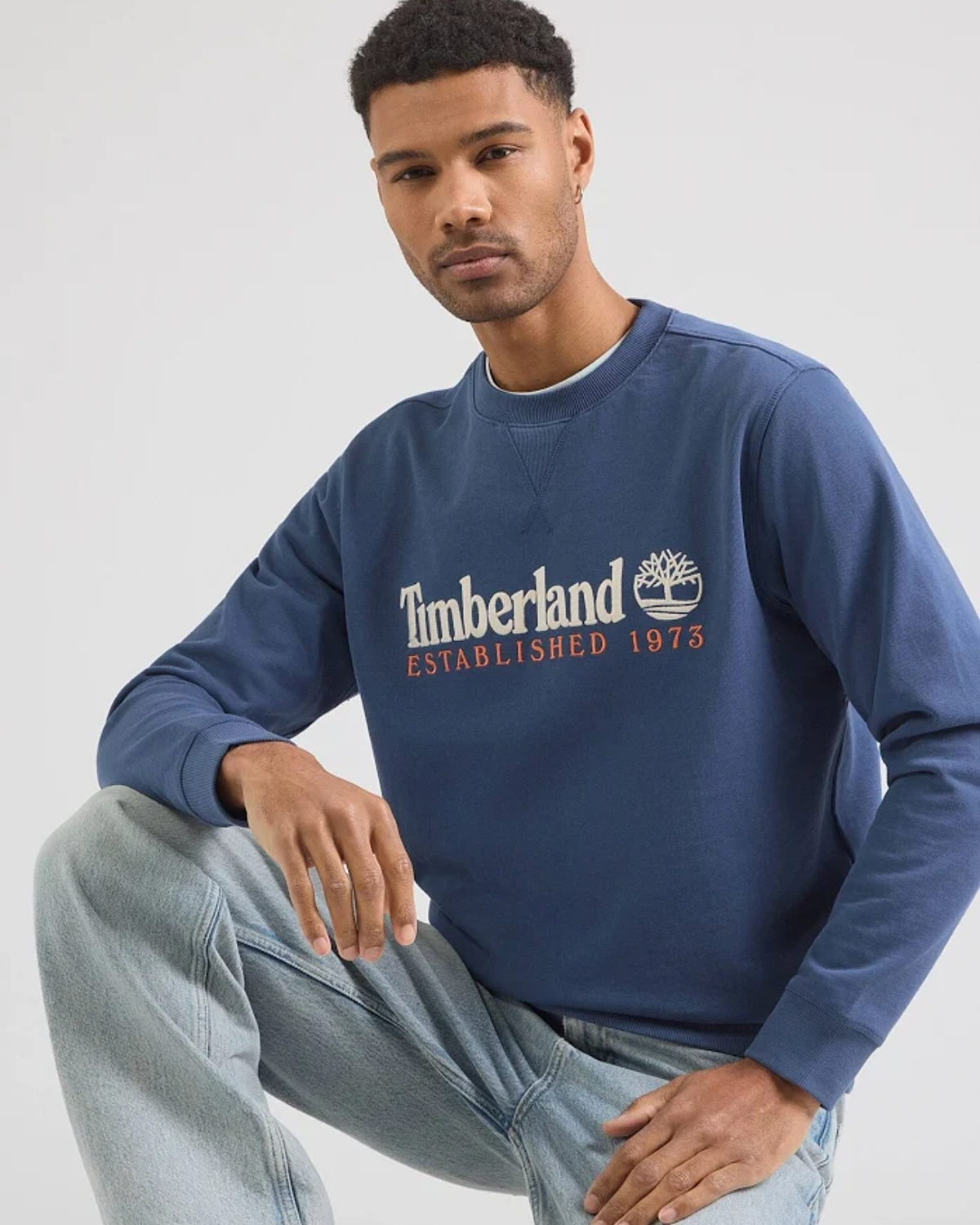 1973 Embroidered Logo Crew