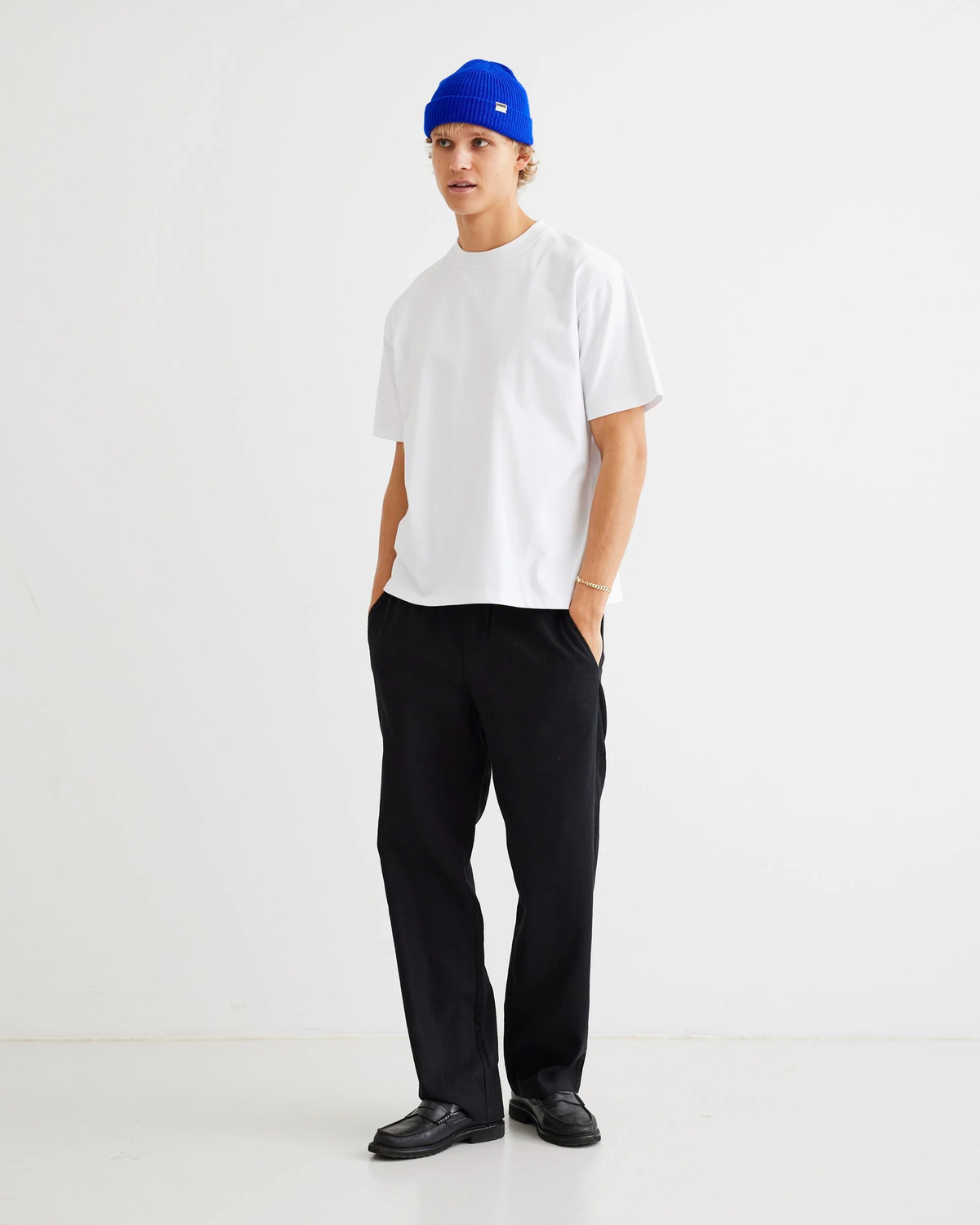 Eik Linen Pant - Black