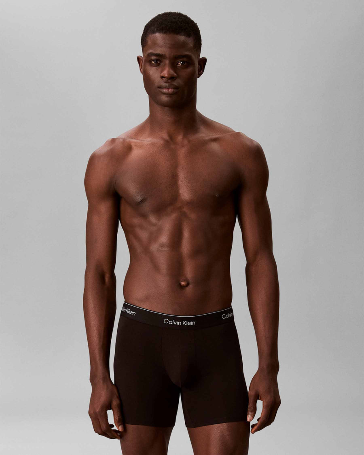 BOXER BRIEF 3PK - BLACK W/ HEAVENLY IRIS LOGO/BLACK W