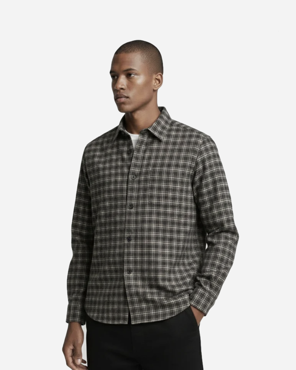 Lars Core Checked Flannel Shirt