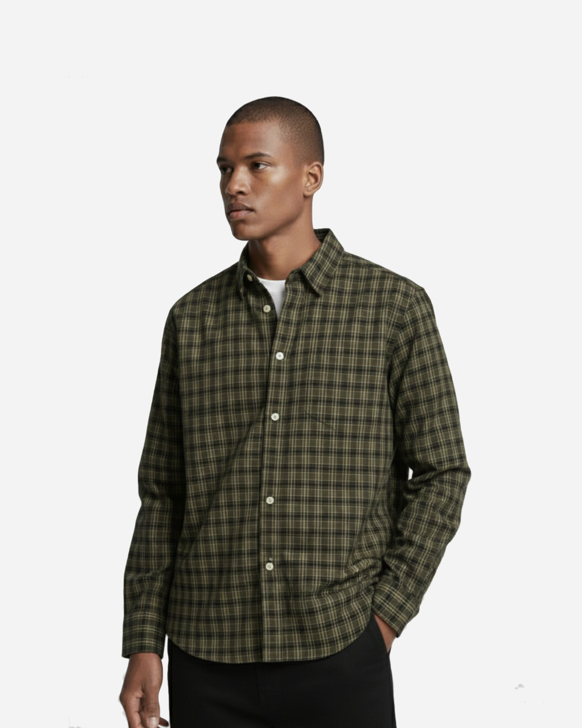 Lars Core Checked Flannel Shirt