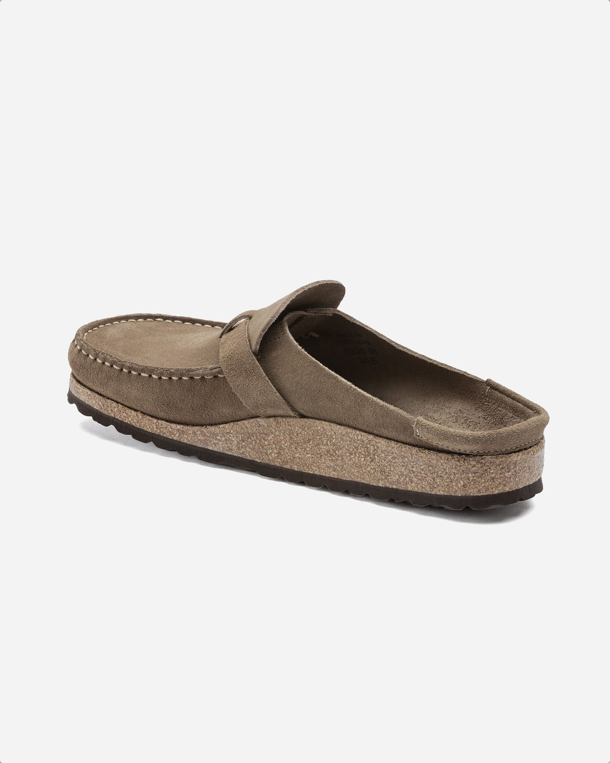 Buckley Suede Leather Narrow - Gray Taupe