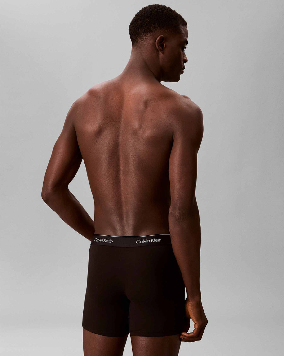 BOXER BRIEF 3PK - BLACK W/ HEAVENLY IRIS LOGO/BLACK W