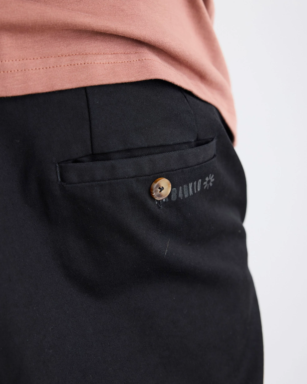 Nick Twill Pant - Black