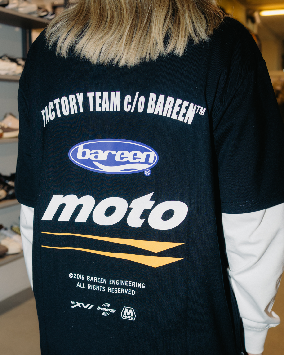 Box Fit T-shirt Moto