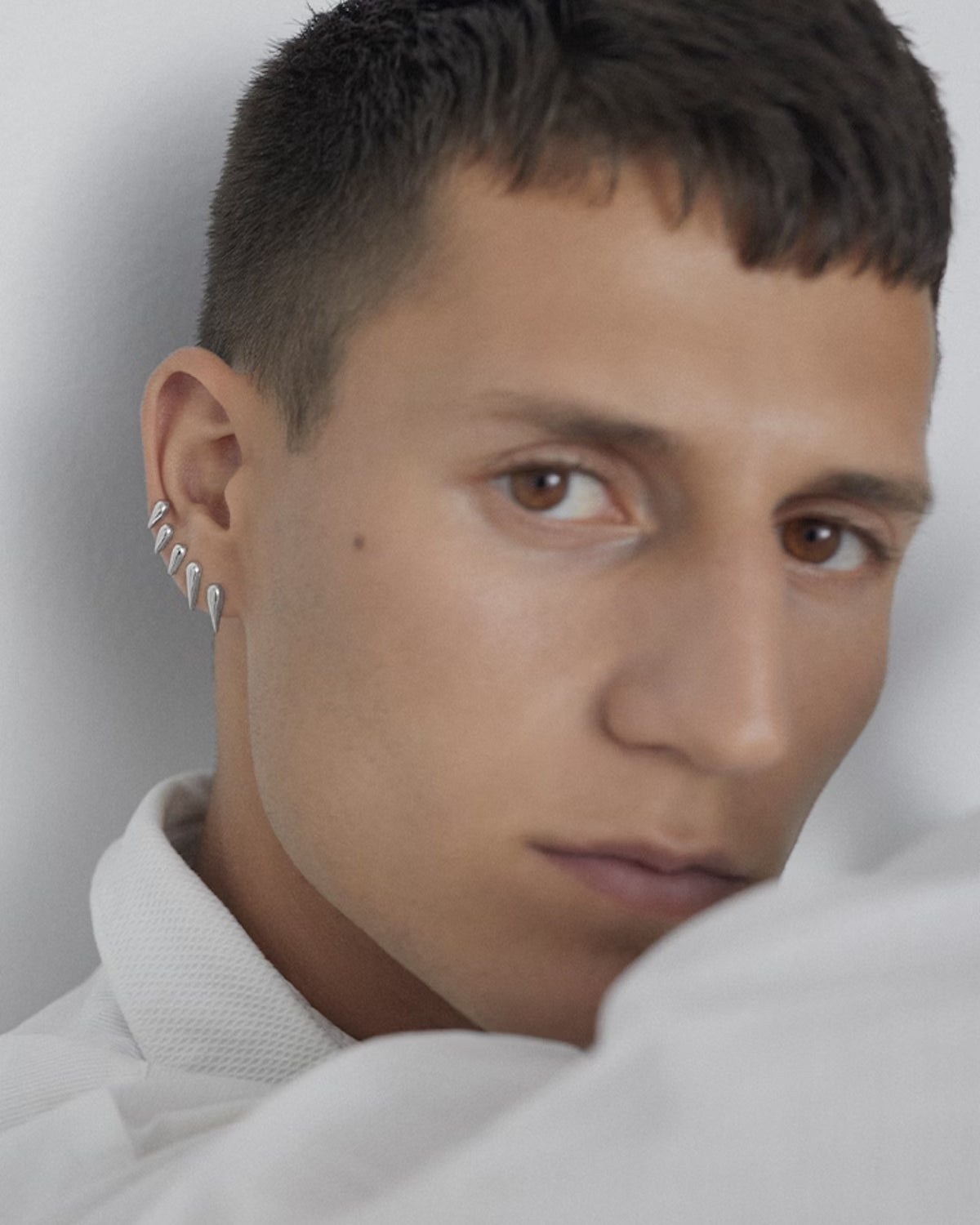Mate Stud Silver - Silver