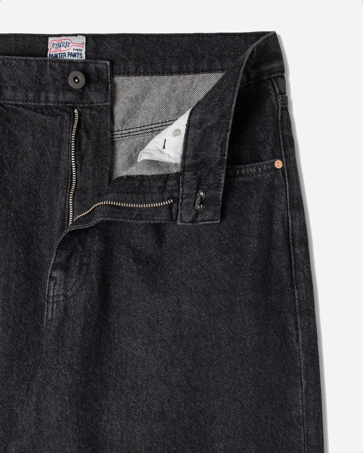 Wide 5 - Charcoal Denim