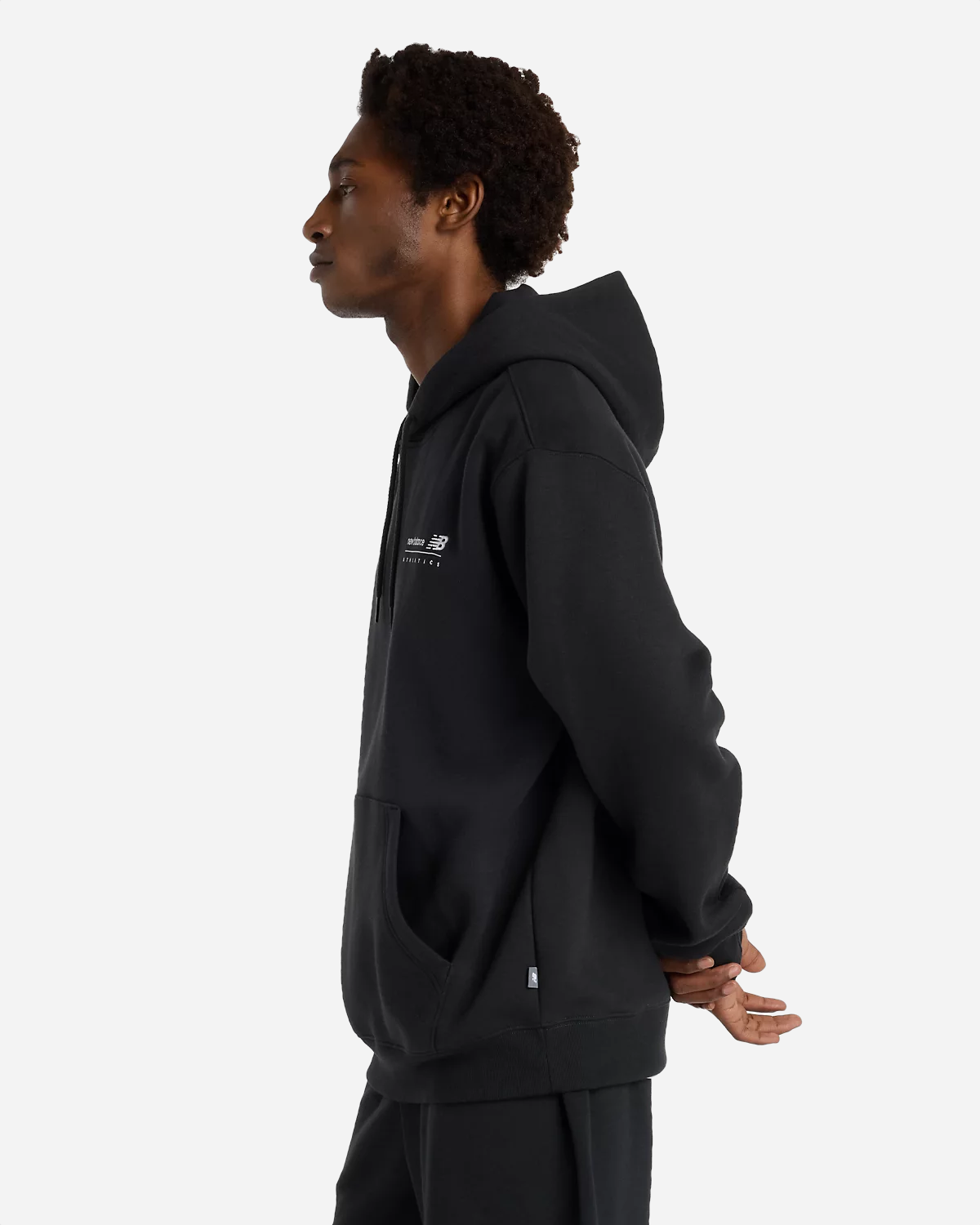 Linear Graphic Fleece Hoodie