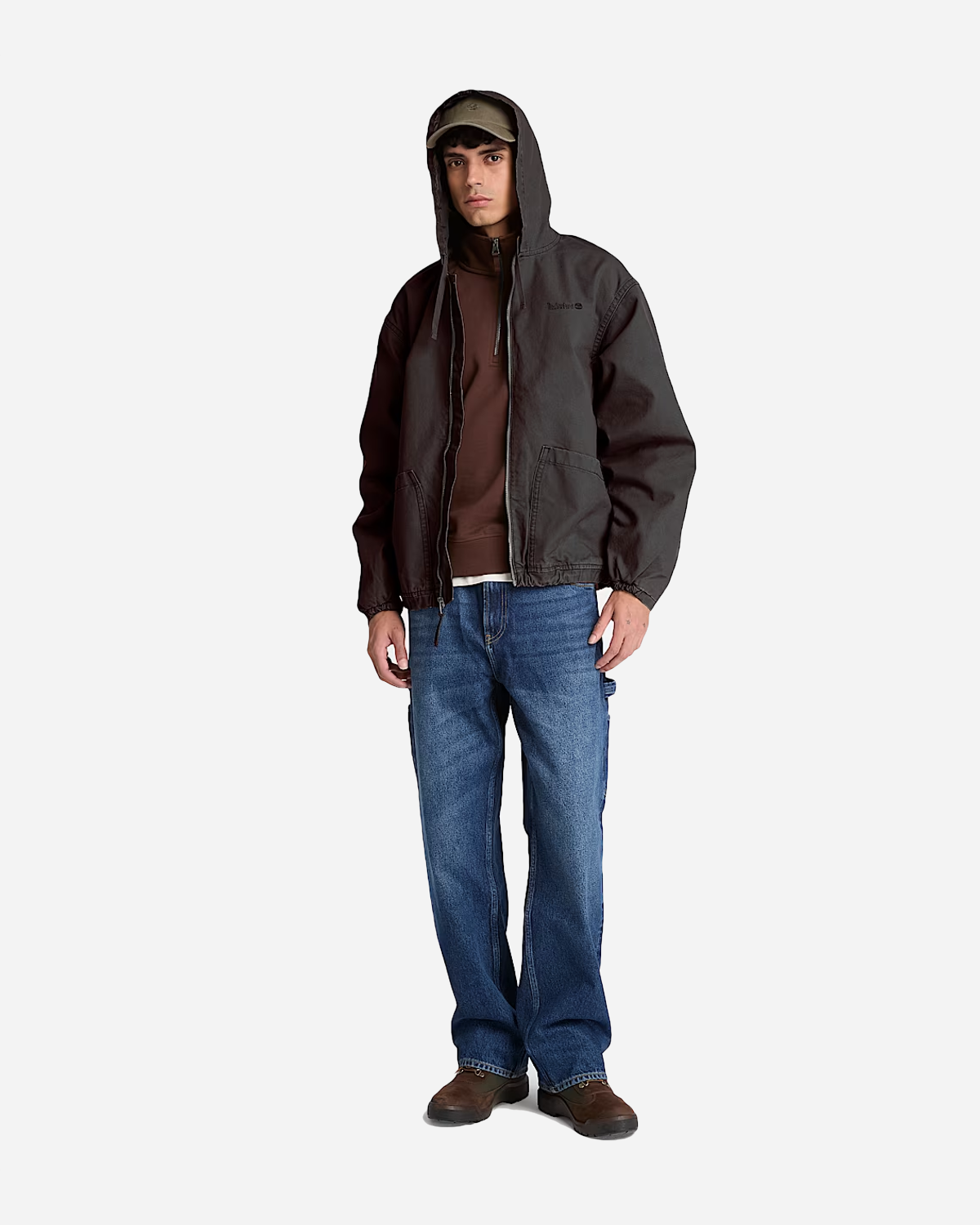 Canvas Hooded Bomber