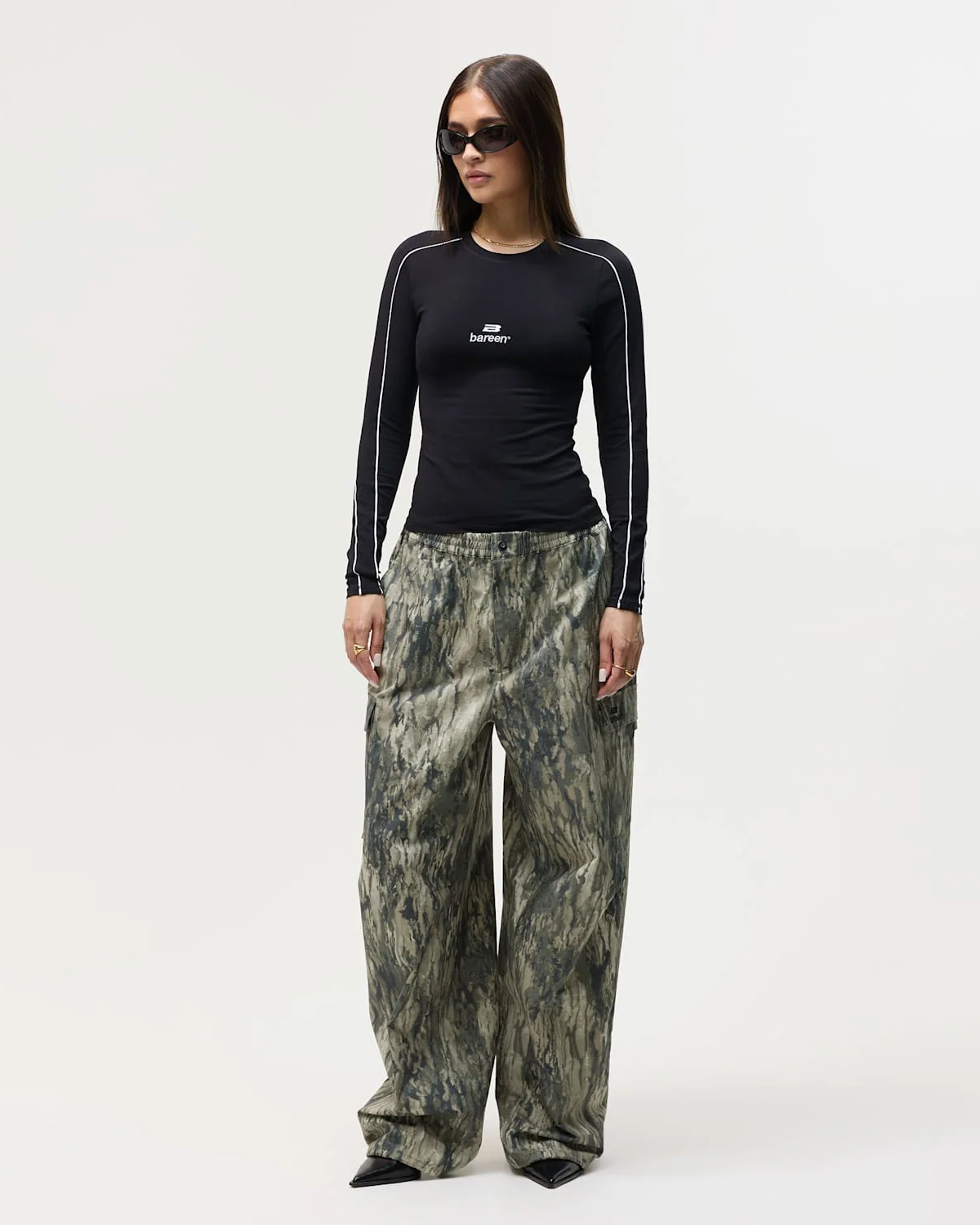 Aw26 Logo Women'S Stretch T-Shirt - Ls