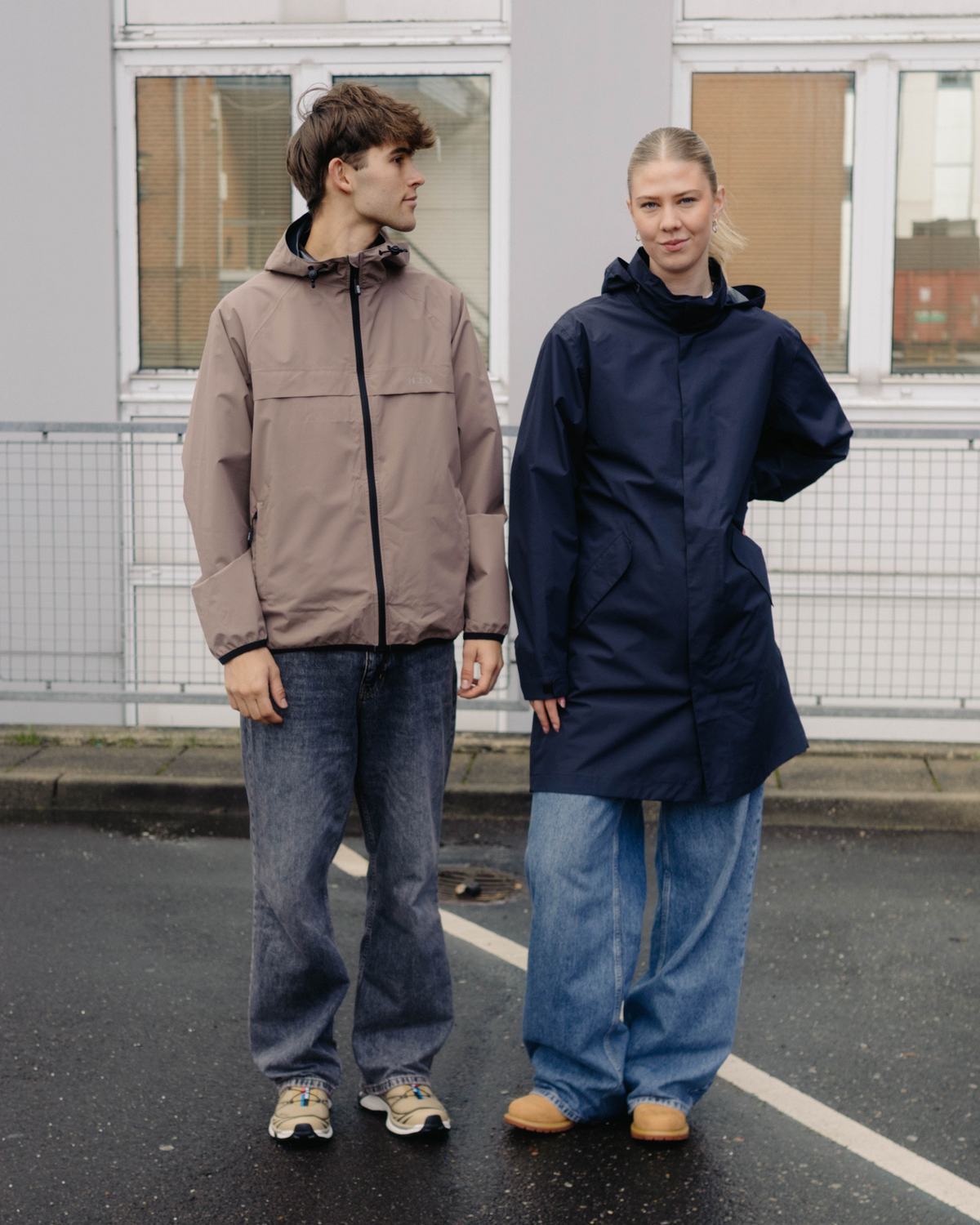 Rømø LW Rain Jacket Packable - Dusty Oak