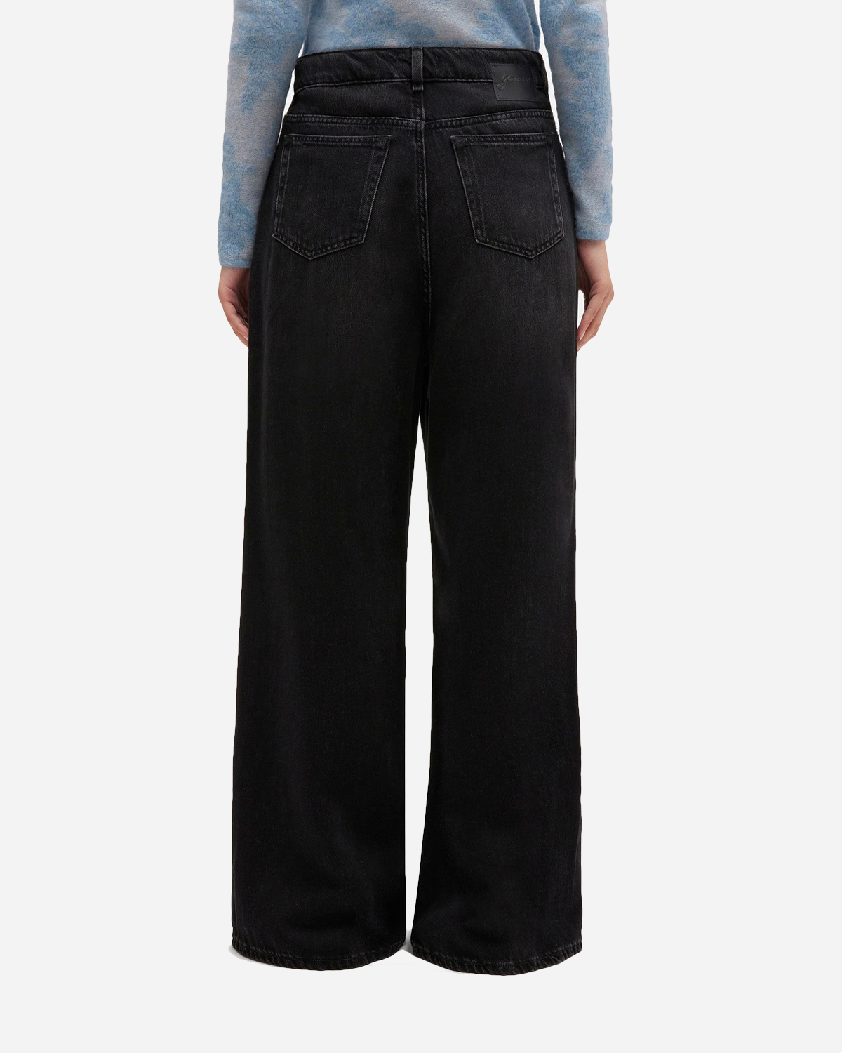 Soft Rigid Denim Baggy Jeans