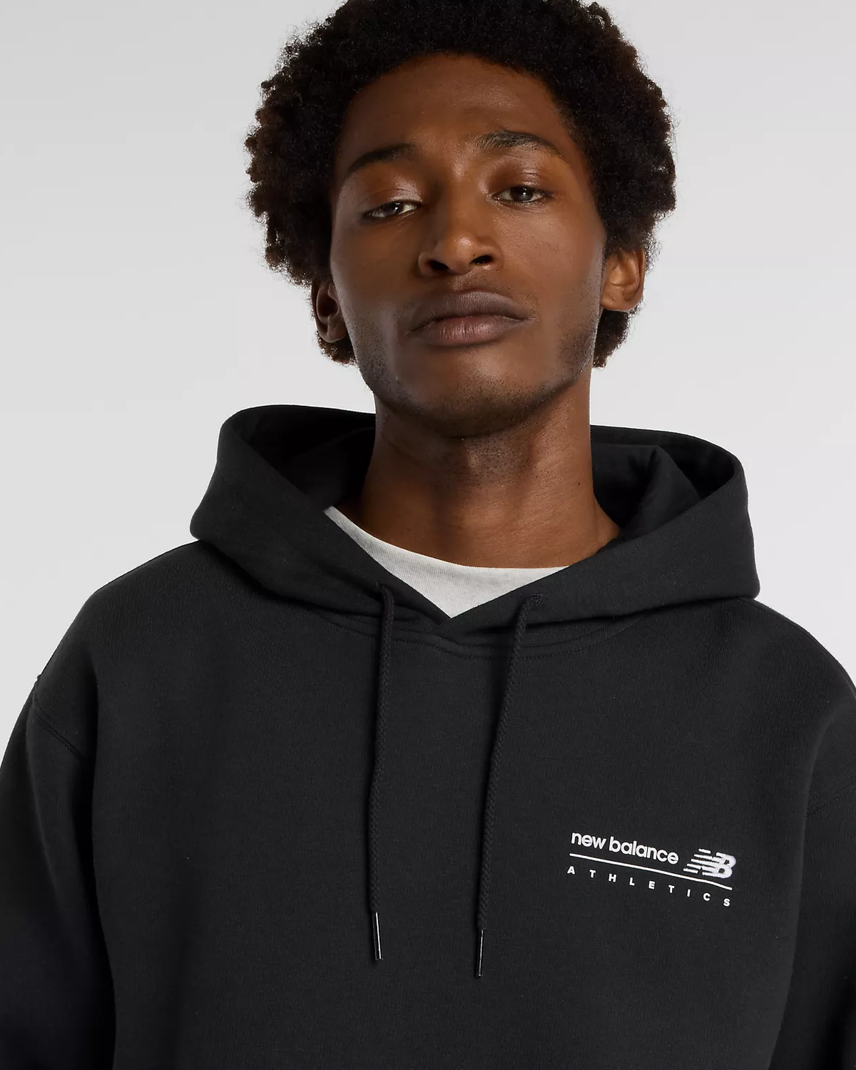 Linear Graphic Fleece Hoodie