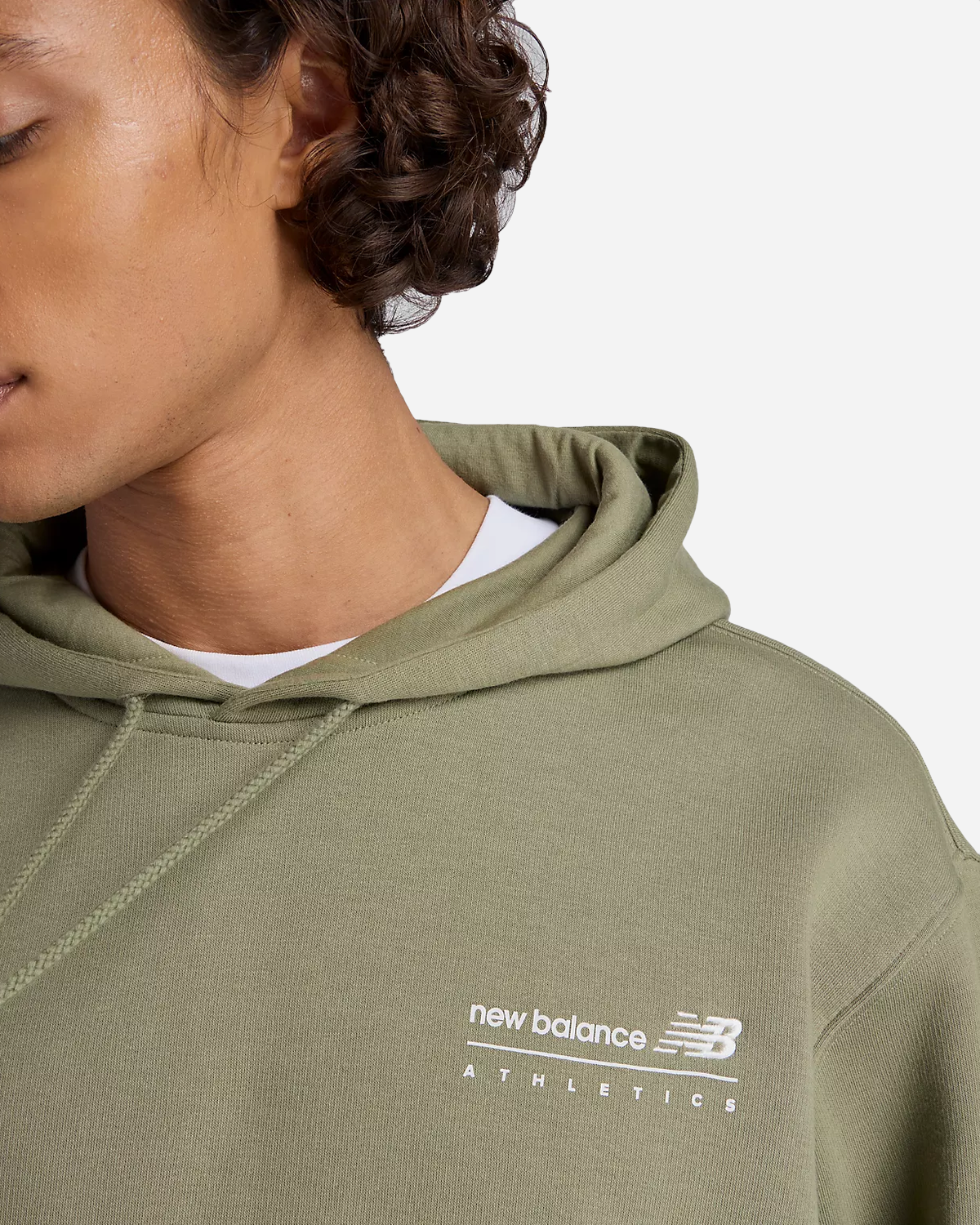 Linear Graphic Fleece Hoodie