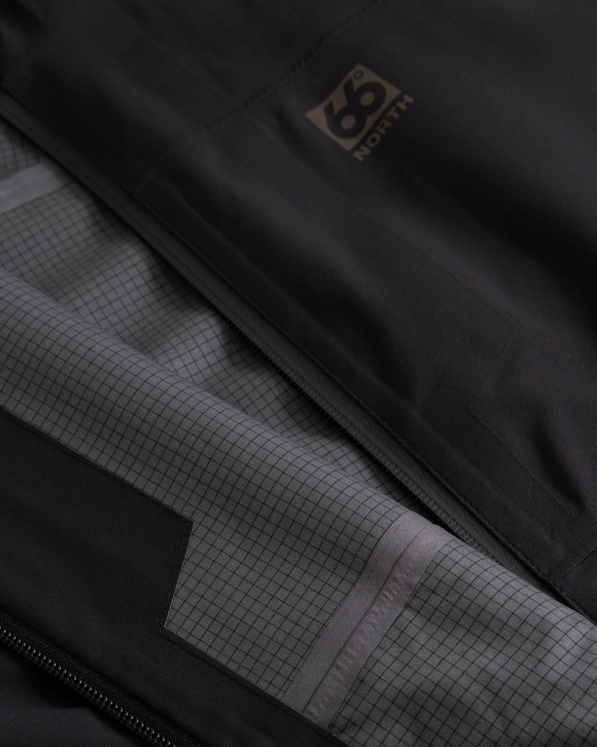 Adalvik Packable Rain Jacket - Black