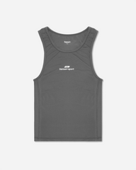 Wmns Stretch Racer Tank Top - Iron Gate