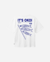 Baine Koi Tee - White