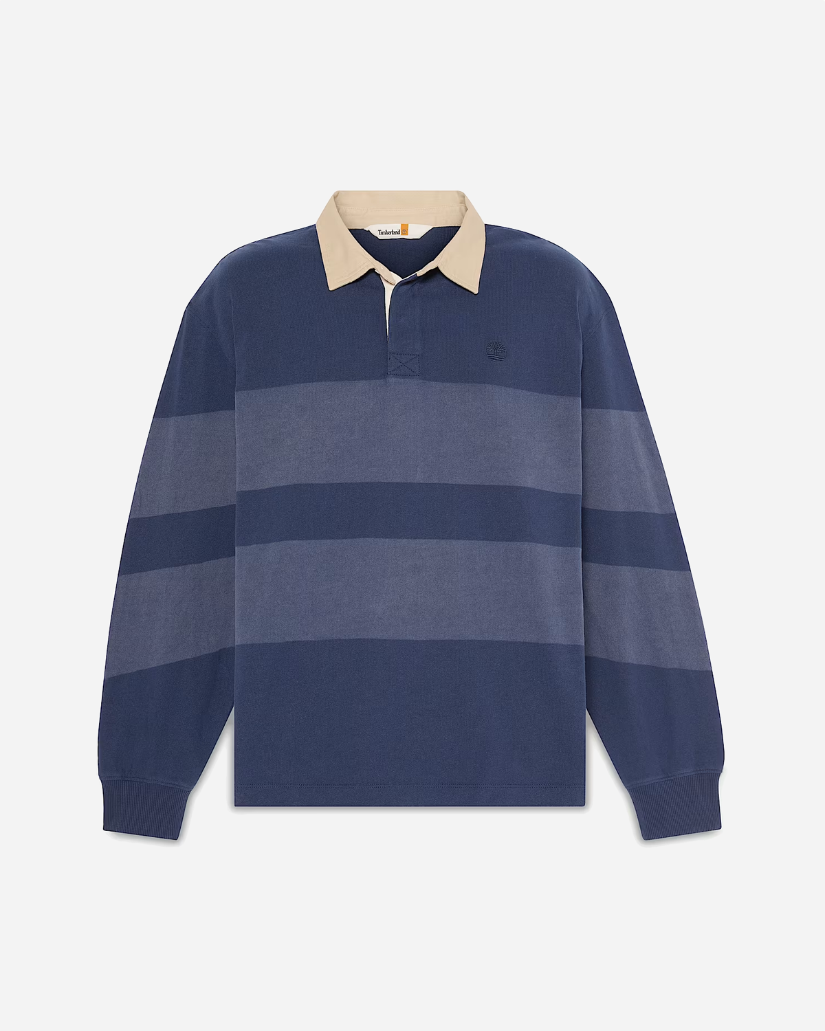 LS Striped Rugby Polo